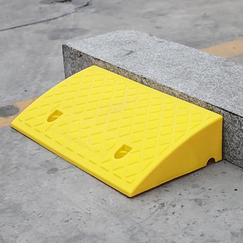 Rampa portátil ligera de plástico para bordillos 50x24x7 cm miniatura 3
