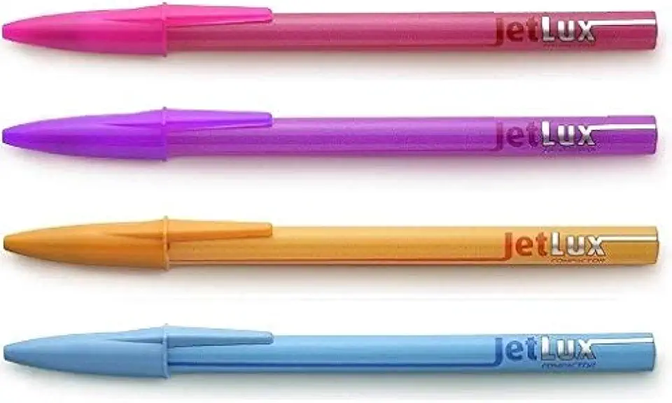 Compactor Caneta Esferográfica 1.0 Jet Lux 4 Cores - Compactor