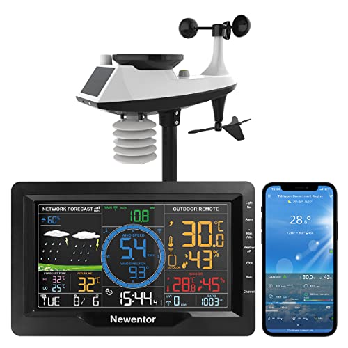 Tempest Wettersystem – Kabellos, Mit Windmesser, Regenmesser & Blitzerkennung, App & Alexa Kompatibel