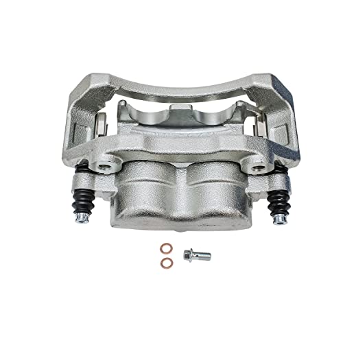 Image of Detroit Axle - Front Brake Kit for 02-05 Dodge Ram 1500, 05-06 Durango, Disc Brake Calipers Ceramic Brake Pad 2002 2003 2004 2005 2006 Replacement