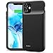 Swaller Battery Case for iPhone 11, 5000mAh Protective Portable Charging Case Rechargeable Extended Battery Pack Charger Case for iPhone 11(6.1 inch) (Black)