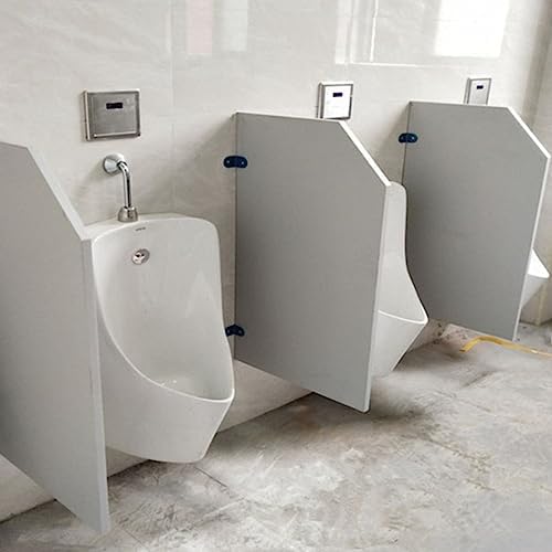 Urinal Screen Toilet Partition, Wall-Mounted Men's Urinal Privacy Screen Toilet Protection Screen Divider Partition for Sools/kindergartens/Shopping Malls (Color : 1Pcs)