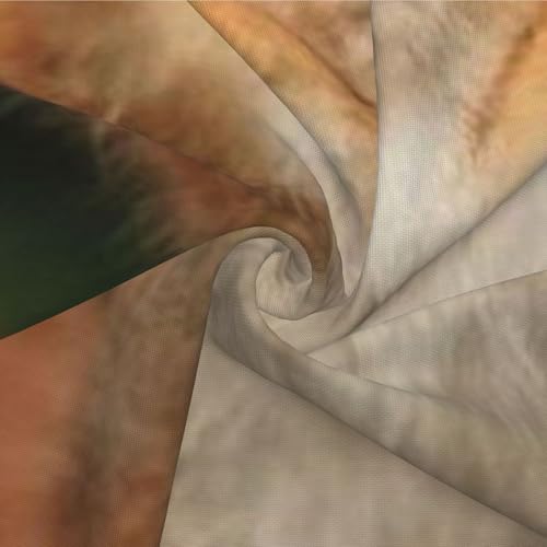 Housse de coussin écureuil en lin synthétique texturé haut de gamme