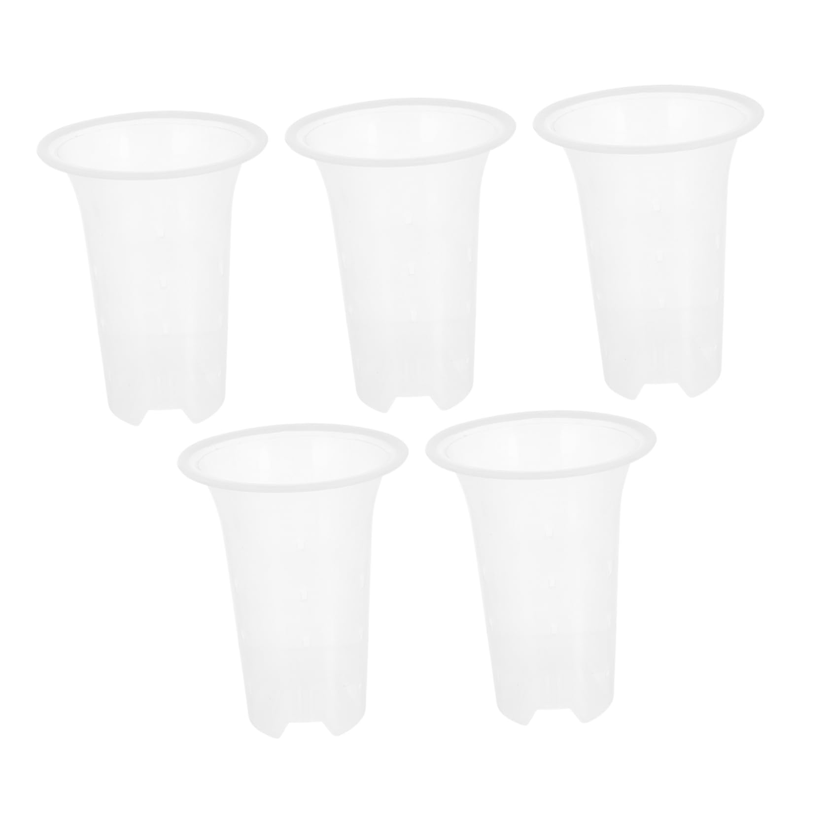 5 Pots de Plantation pour Orchidées ibasenice - Rehausseur de Pot Intérieur et Balcon