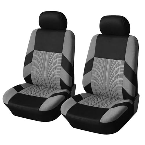 Housses de siège de voiture anti-usure pour Golf 4 protège siège avant gris avec rangement