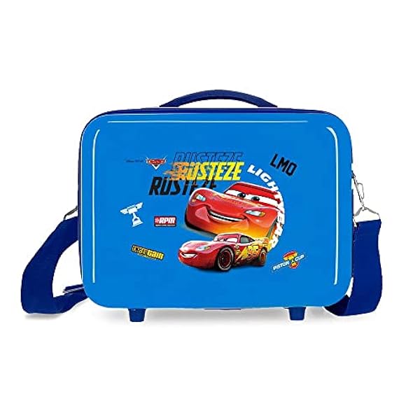 Disney Rusteze Lightyear Trousse regolabile con tracolla, 29 x 21 x 15 cm, blu, 29x21x15 cms, Beauty case adattabile con tracolla