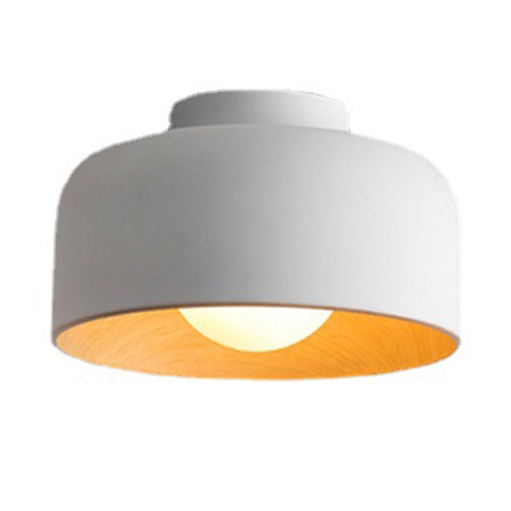 SHUANGZ Black And White Minimalist Style Ceiling Light Fixture Creative Design Ceiling Lamp Shade Pendant Lamp Easy To Install Lighting Fixture LED Balcony Corridor Aisle Lights