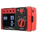 Digital High Voltage Megohmmeter Meter with Large LCD Display DisplayAlarm Light OnBuzzer Alarm