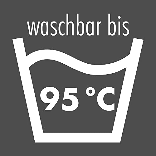 Badenia Trendline Basic Mono Ganzjahresdecke kochfest mit Bezug aus hochwertigem Baumwoll-Mischgewebe für einen erholsamen Schlaf, Made in Germany, 155 x 220 cm weiß, Öko- Tex zertifiziert