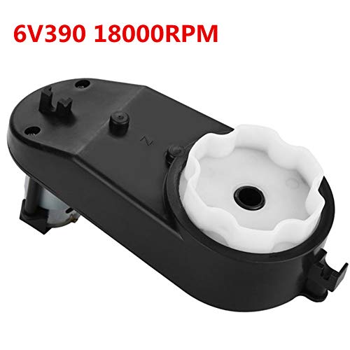 FULIHUA 6V390 18000RPM Gearbox with DC Motor, RS390 6V Motor with Gear Box
