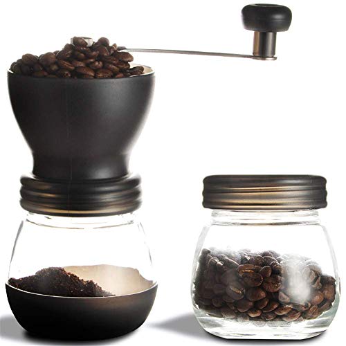 Moulin à café manuel en céramique et inox pour le camping - 2