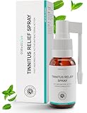Medilisk Tinnitus Relief Spray – Supports Tinnitus Relief for Ringing Ears – Herbal Ear Care Products – Non-Steroidal & Hypoallergenic – 1 Fl Oz​ – Pack of 1