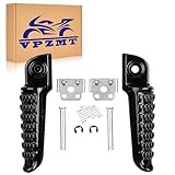 VPZMT Rear Foot Pegs Footrests for kawasaki ZX-6R ZX-9R ZX10R ZX12R ZX636 EX650 650R KLE650 versys ER6N Z750/Z750S Z1000 Z1000SX ZZR1200 GTR1400 ZZR1400 ZX14 ZX-14 (black-2)