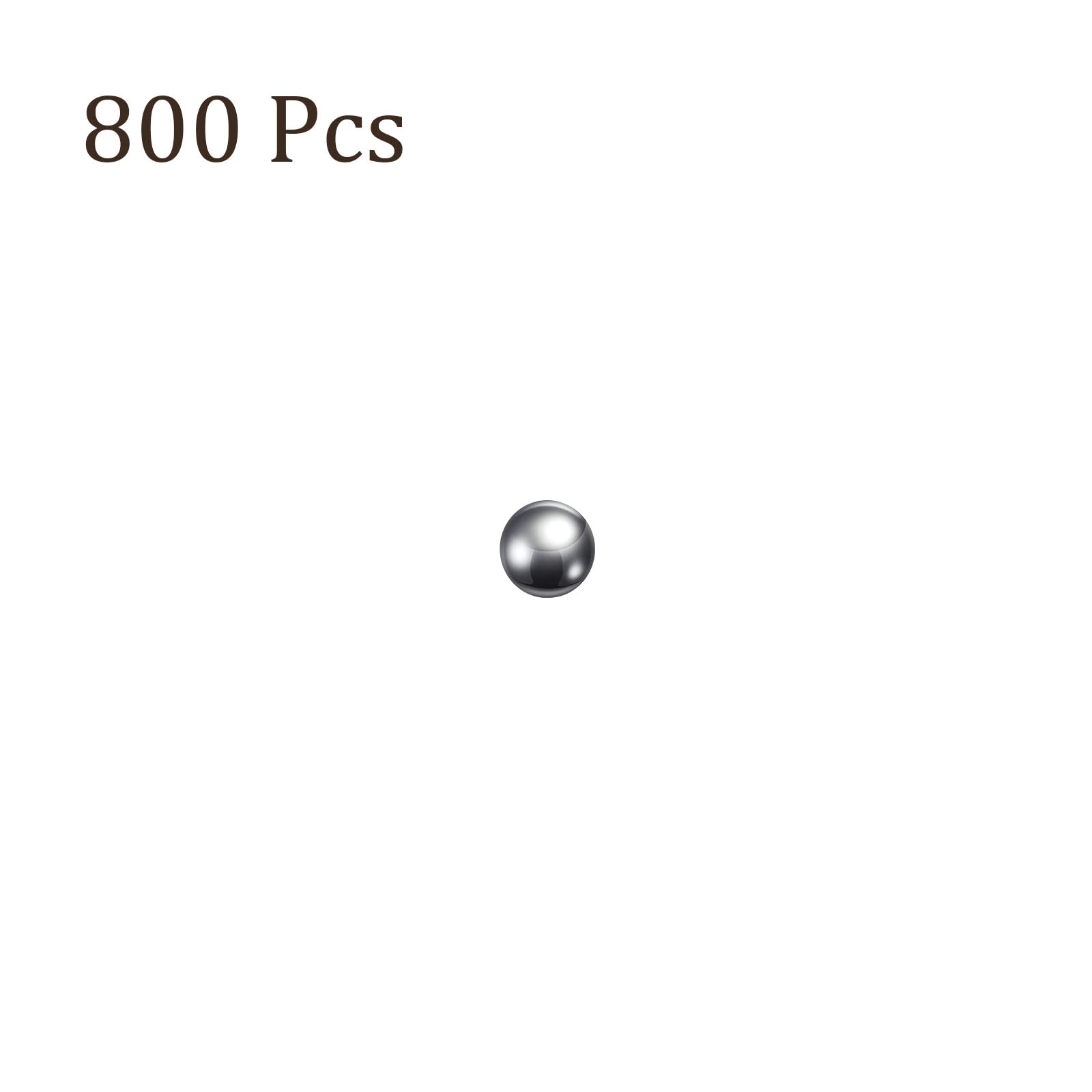 800 Billes En Acier Inoxydable 201 - Diamètre 2mm, Pour Roulements, Bricolage, Réparation, Projets DIY