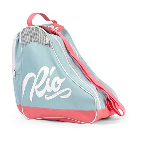 Rio Roller Canvas and Beach Tote Bag, Multicolour (Teal/Coral) Cover