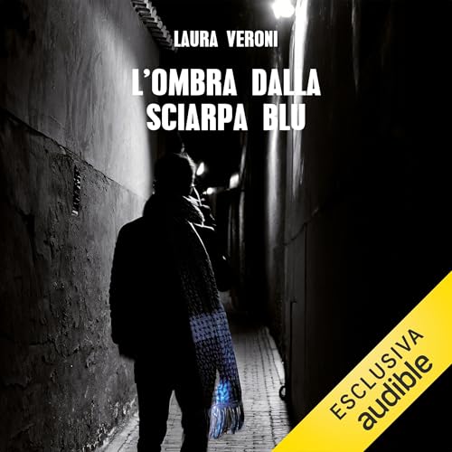 Page de couverture de L'ombra dalla sciarpa blu