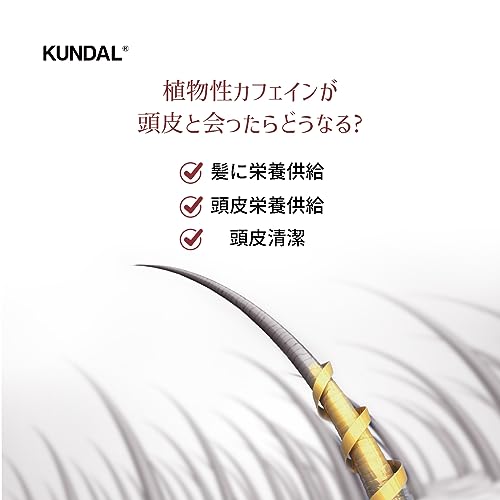クンダル『カフェインスカルプシャンプーチェリーブロッサム』