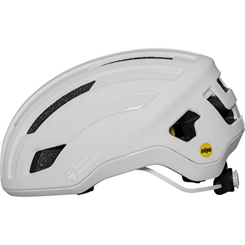Sweet Protection Outrider MIPS - Casco para Bicicleta de Carretera, Color Blanco - imagen 2
