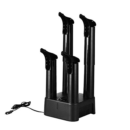 HaoLi Boot Dryer Electric Rack, Schuhtrockner Wärmer, Haushaltsschuhe/Handschuhtrockner, abnehmbares Design, frei anpassbar an Schuhlänge, EIN-Knopf-Timing, automatisches Ausschalten Cover