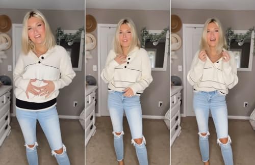 Image of SALENT Women's Casual Oversized Sweaters Loose Soft Chunky Knit Long Batwing Sleeve Pullover Sweater Outfit Sweatshirts Tops
