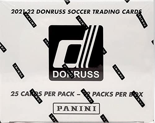 2021/22 Panini Donruss Soccer CELLO/FAT PACK/VALUE box (12 pks/bx)
