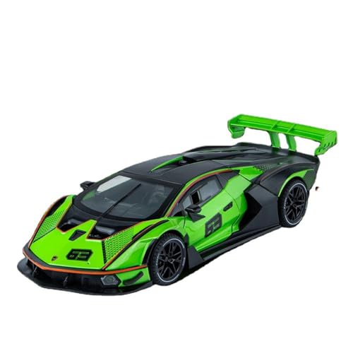 Image of Lamborghini Diecast Model Car Toy - 1:32 Scale Premium Sports Car | Pull Back Action | Openable Doors & Hood | Alloy Metal Body | Luxury Collectible Gift for Kids & Adults [Colors as Per Stock]