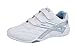 Produktbild PDQ Raven Damen Trainingsschuhe, mit 3 Klettverschlüssen, Größen EU 36-41/UK 3-8, Weiß - Weiß/Hellblau - Größe: 35