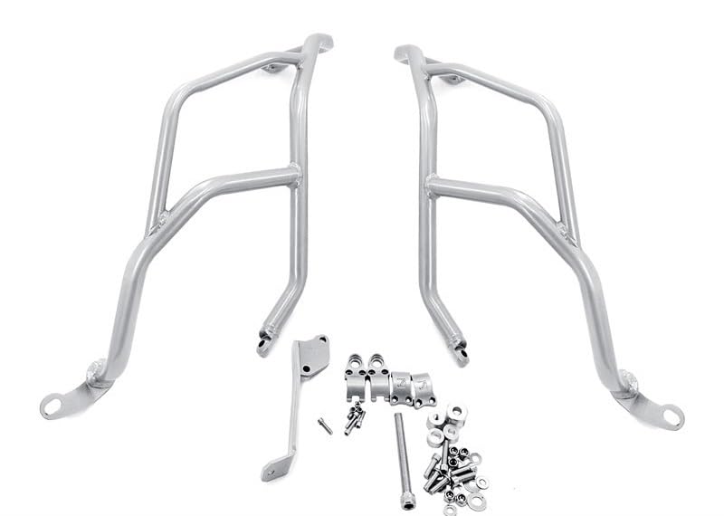 Crash bar BMW F750GS F850GS pare-choc moto supérieur argenté protecteur de réservoir robuste