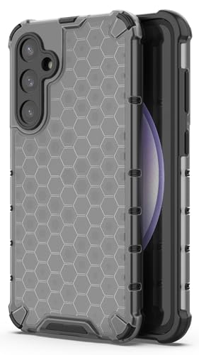 Image of Glasgow Back Case Cover Compatible with [ Samsung Galaxy S23 FE 5G ] (Stylish Design) - Black