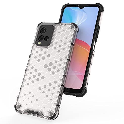 Image of Glasgow Back Case Cover Compatible with Vivo Y33t / Y21 / Y33s / Y21t / Y21e (Stylish Design) - Transparent