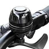 Fahrradklingel – Mountainbike-Glocke aus Aluminiumlegierung mit lautem, knackigem Klingelton, einfach zu installieren, für Rennräder und Mountainbikes, für Erwachsene, Männer, Frauen, Kinder, Roller