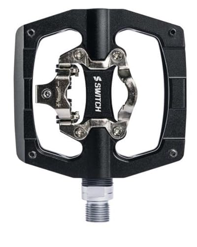 mtb Switch Components Pedali Crank No Foot MTB - Nero