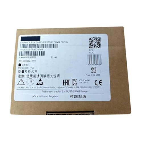 6SL3055-0AA00-4BA0 panneau de commande convertisseur fréquence