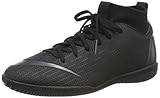 synthetic Nike Mercurial SuperflyX VI Academy Indoor Fitnessschuhe, Schwarz (Black/Black 001), 36 EU