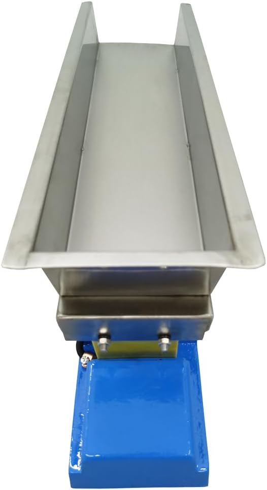 30W Electromagnetic Vibrating Feeder Shaking Feeding Machine 4T/h Direct Vibration Feeders Material Conveyors 110V