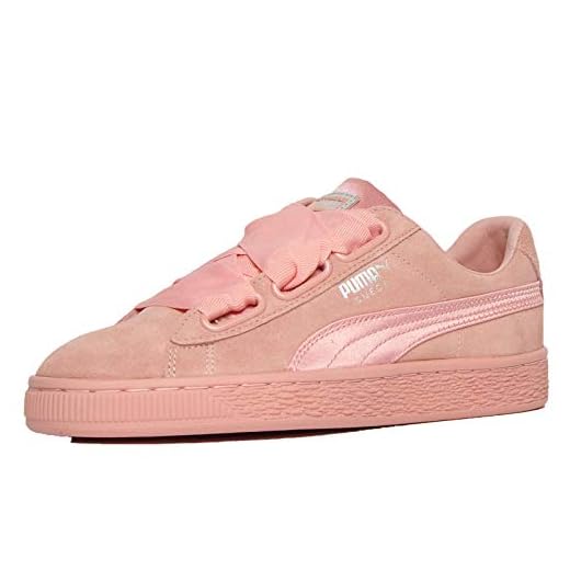 PUMA Suede Heart EP, Damen Sneaker, Beige (Peach BEIGE-METALLIC BEIGE), 39 EU (6 UK)