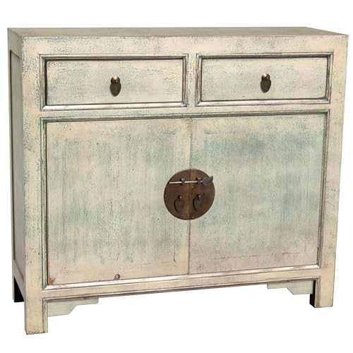 Red Lantern - Ming Cabinet - Distressed Grey by Red Lantern - Used condition - US$1459.26