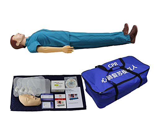 GHDE&MD RCP Mannequin de Formation CPR médical Simulateur de Patient Humain et Corps Complet de Base Soins Infirmiers Professionnels Mannequin d'entraînement Cover