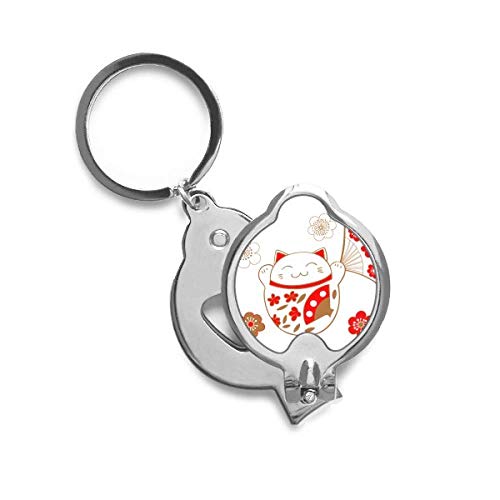 Coupe-ongles japonais Fortune Cat Fleur fini les ongles dédoublés