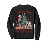 Divertida camiseta de Navidad de mapaches con decoración de mapaches para Navidad, ideal para cualquier persona que ama las camisetas de mapache, camisetas de Navidad de mapache, divertidas camisetas de Navidad, camisetas divertidas de vacaciones, ideal para regalar a los amantes de los mapaches para vacaciones, moda de Navidad, fotos de Navidad