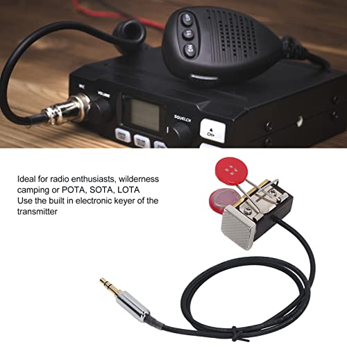 Clé Morse CW compacte manipulateur télégraphique de voyage portable