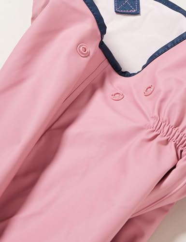 Playshoes Pantaloni Fango, Salopette Antipioggia, Sfoderati, Unisex - Bambini E Ragazzi, Rosa Pastello, 80 - 7