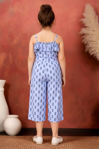 Image of Fashion Dream Girls Midi Length Cotton Jumpsuit
