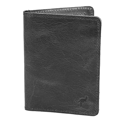 Carteira Porta Documento Slim Couro Legítimo C/visor Para Rg (Preto)