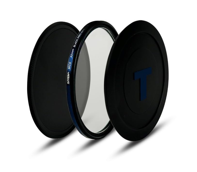 Image of Tiffen 82mm Black Pro Mist 1 /2 Filter MCS (Magnetic Control System) Diffusion Effects Filter for Portrait, Landscape, Videography, Vlogging and Cinematography