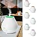 Smart Wifi Essential Oil Diffuser - Works With Alexa & Google Home – Phone App & Voice Control - 200ml Ultrasonic Aromatherapy Diffuser & Humidifier - Create Schedules - LED & Timer Settings