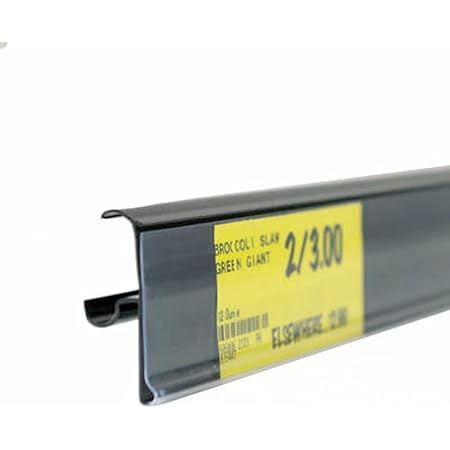 Amazon.com: THE GLOBAL DISPLAY SOLUTION | Wire Shelf Label Holders ...