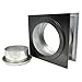 Shasta Vent Class A, All Fuel "Wall Thimble & Finishing Collar" for Shasta Vent 8" Chimney Systems