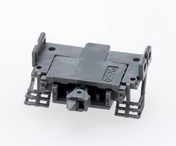 TOMIX 7712 N Gauge Tight TN Coupler, SP Gray, Air Piping, Pack of 6, Model Train Supplies