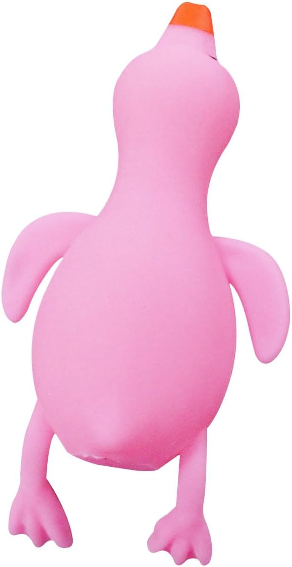 Funny Cute Stretchy Duck Toys,Squeeze Stress Relief Toys Squishy Fidget Toys,Birthday Gifts,Christmas,Easter Egg (Pink)
